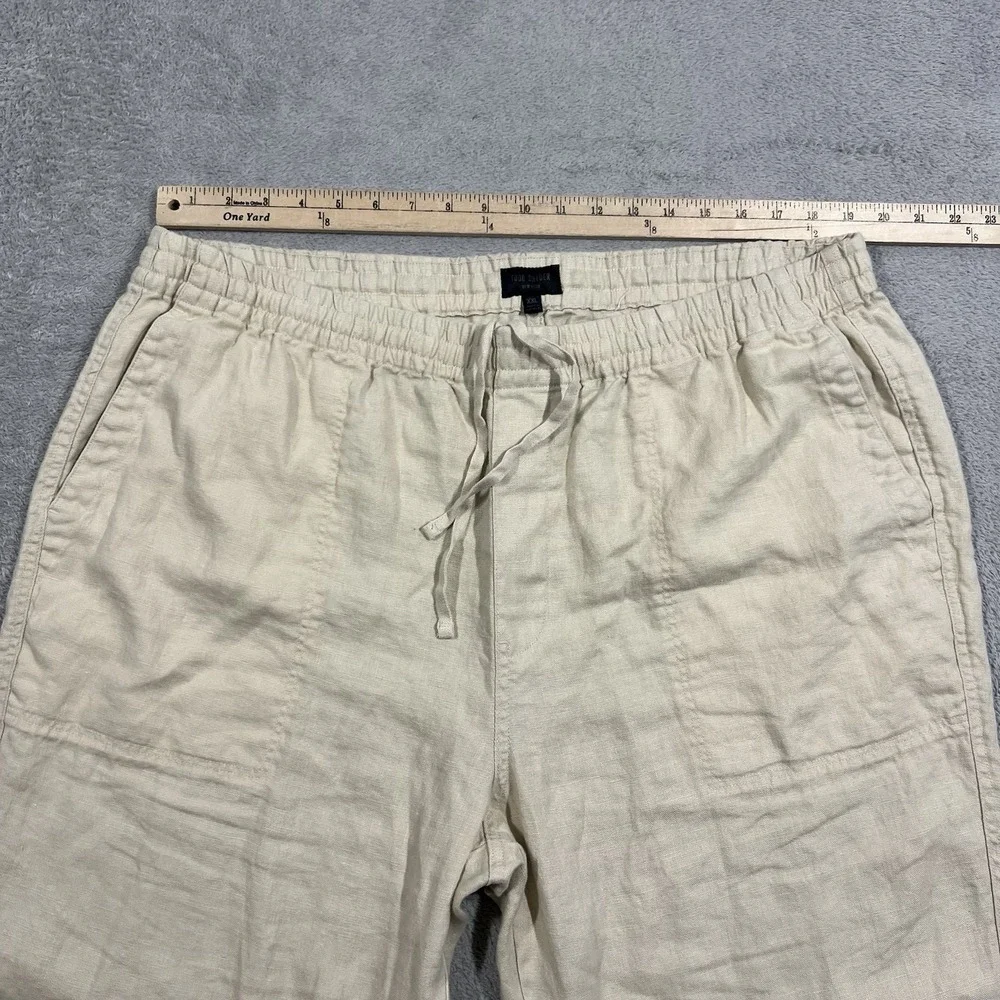 Todd Snyder Linen Beach Pants Mens 2XL Beige Relax Drawstring